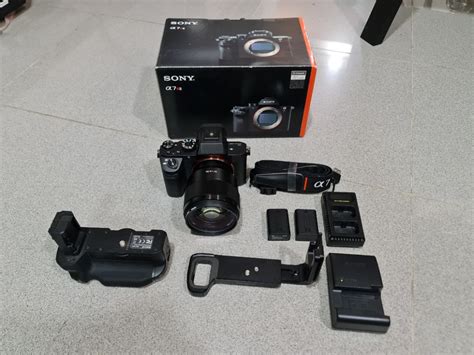 Sony A7rii A7r2 with accessories NO LENS, Photography, Cameras on Carousell