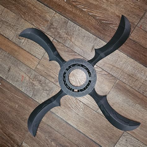 Very Large Spinning Shuriken Naruto By Protodad Makerworld