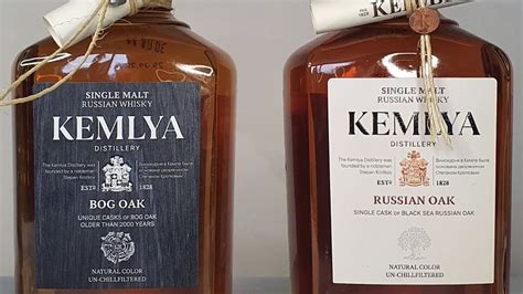 РОССИЙСКИЙ ВИСКИ КЕМЛЯ - Kemlya Russian Oak и Kemlya Bog Oak Дегустация ...