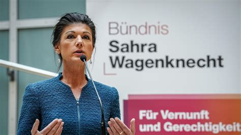 Parteitag Wie Funktioniert Die Methode Wagenknecht Zdfheute