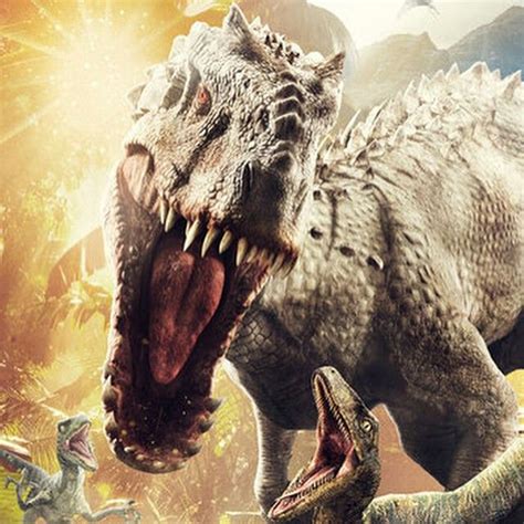 Jurassic World Indominus Rex Vs Raptors Tiranossauro Parque