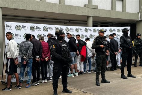 Capturan A Integrantes Del Tren De Aragua Que Delinqu An En Bogot