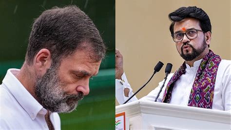 Ministers Veiled Jibe At Rahul Gandhi Over Parliament Row ‘some Got Barred Latest News