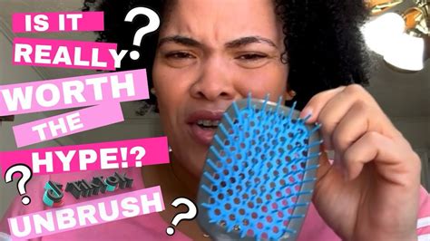 Viral Tiktok Unbrush Detangling Brush Unboxing And Review Youtube