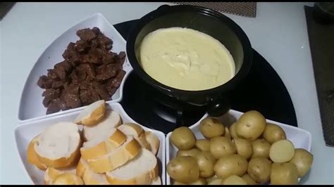 Receita de fondue de queijo baratinho e rápido YouTube