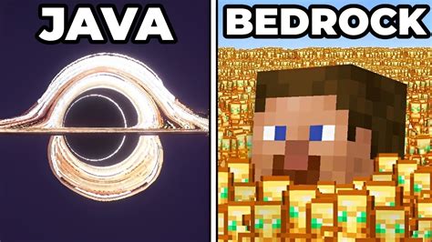 Minecraft Java Vs Minecraft Bedrock ¿cuál Es Mejor Youtube