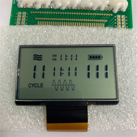 Customized Htn Monochrome Segment LCD Display For Electric Breast Pump