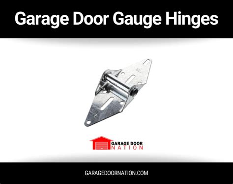 Garage Door Hinges Replacement – Garage Door Nation