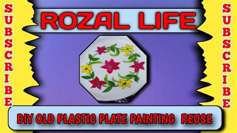 plate painting 🎨🎨🎨#beautiful #easy #simple #trending - YouTube