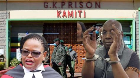 Breaking News Jimmy Wanjigi Taken To Kamiti Prison Youtube