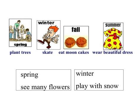 Unit My Favorite Season Part A Let S Learn Ppt