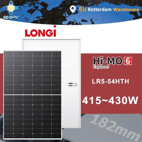 Longi Hi Mo Explorer Lr Hth European Warehouse Solar Modules W