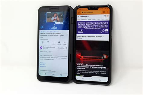 Lg V Thinq G Recensione L Innovazione Passa Per Il Doppio Schermo