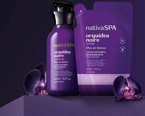 Lo O Desodorante Corporal O Botic Rio Nativa Spa Orqu Dea Noire