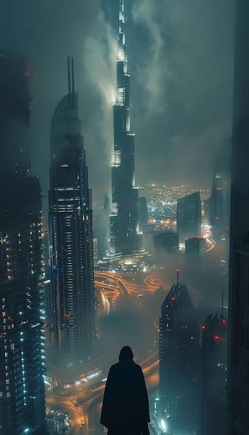 Free Photo Futuristic Dubai Landscape
