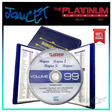 VOLUME 99 PLATINUM UPDATED CD With SONGBOOK FOR REYNA REYNA 2 REYNA