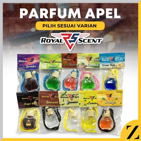 Jual Parfum Apel Kopi Bali Royal Scent Botol Apel Black Coffe Pewangi