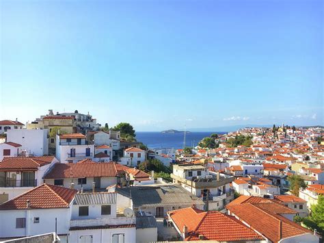 Skiathos old town Photograph by Tom Gowanlock | Fine Art America