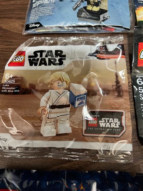 Lego Star Wars Polybag Luke Skywalker With Blue Milk Hobbies