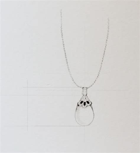 How To Draw Necklaces And Bracelets Jewellery Design Sketches