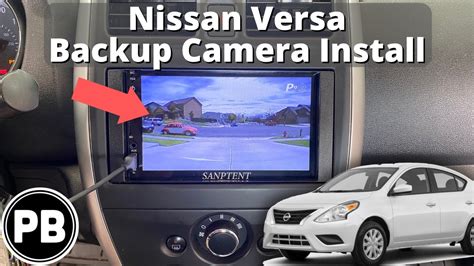 2012 2019 Nissan Versa Backup Camera Install YouTube