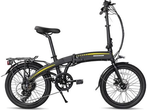 Rockshark Electric Bike Aluminum 20 Inch Electric Folding Bike Shimano