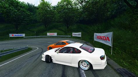 Assetto Corsa Tandem Drifting On Nagao With Aiden’s 1jz S15 Youtube