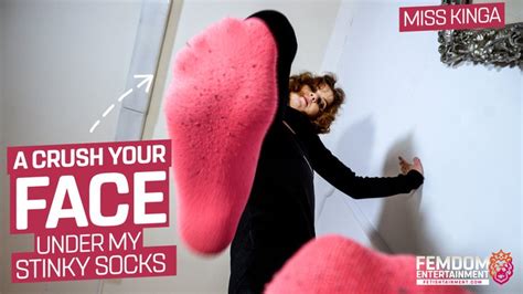 I Will Stand In Your Face With Stinky Socks Sock Trampling Pov With