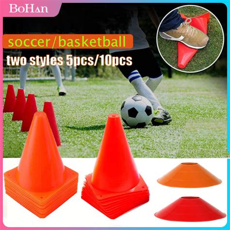 5pcs10pcs Footballbasketball Training Cones 18cm Sport Activity Cone