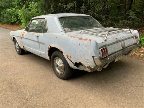 1966 Ford Mustang Project [runs And Drives] Project Cars For Sale