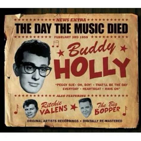 The Day The Music Died Buddy Holly Concert Posters Buddy