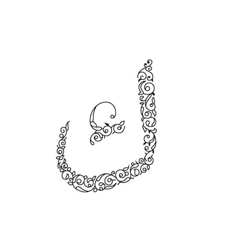 Premium Vector Arabic Alphabet Artistic Vector