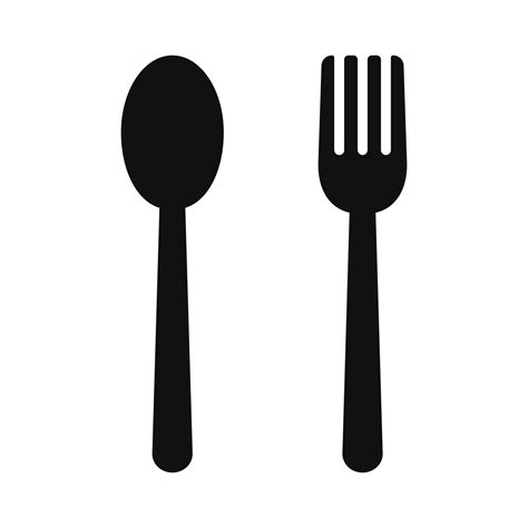 Fork And Spoon Icon Vector Art, Icons, and Graphics for Free Download