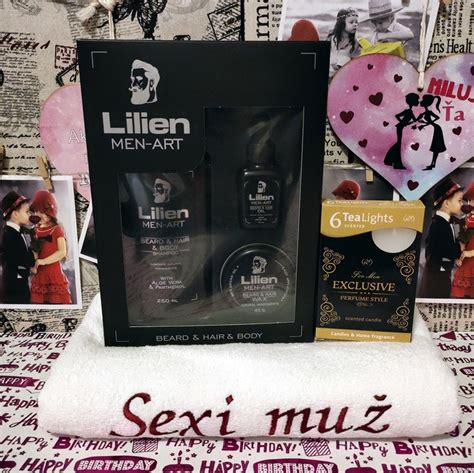 Dar Ekov Set Lilien Men Art Beard Hair Body Uter K Vonn