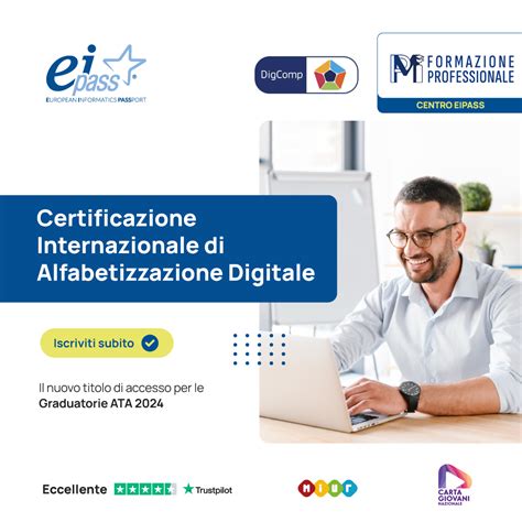 Certificazione Eipass Moduli Standard Pmi Formazione Professionale