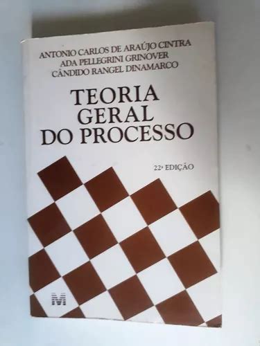 Livro Teoria Geral Do Processo Edi O Mercadolivre