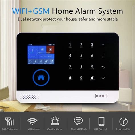 Smart Security PG 103 433mhz Wireless GSM WiFi Anti Theft Home Office