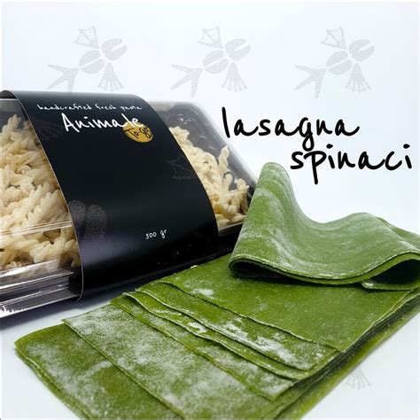 Jual Fresh Pasta Spinach Lasagna Sheets Home Made Semolina Gram