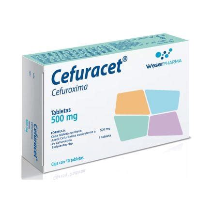 Cefuracet Mg Tabletas