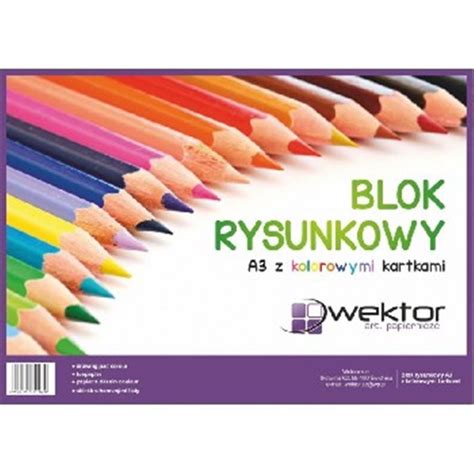 Blok Rysunkowy A Kolor