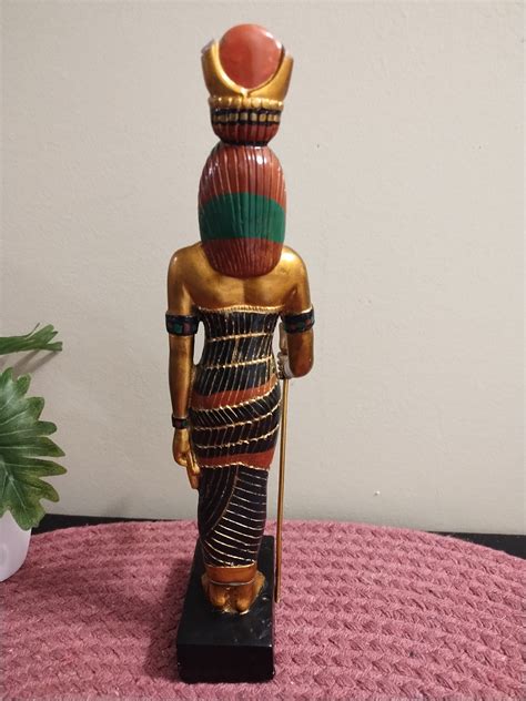 Vintage 1990s Egyptian Goddess Statue Etsy