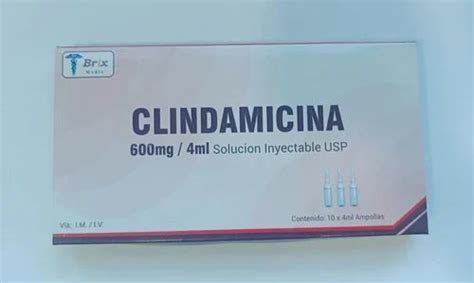 Clindamicina 600 Mg / 4 Ml USP Injection at ₹ 120/piece ...