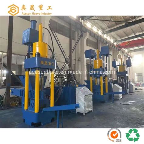 Mill Scale Scrap Recycling Hydraulic Vertical Briquetting Press Machine