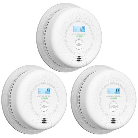 X Sense Smoke Detector Carbon Monoxide Detector Combo Year Battery