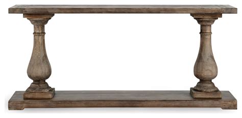 Carolina Reclaimed Pine Console Table By Kosas Home French Country Console Tables By Kosas