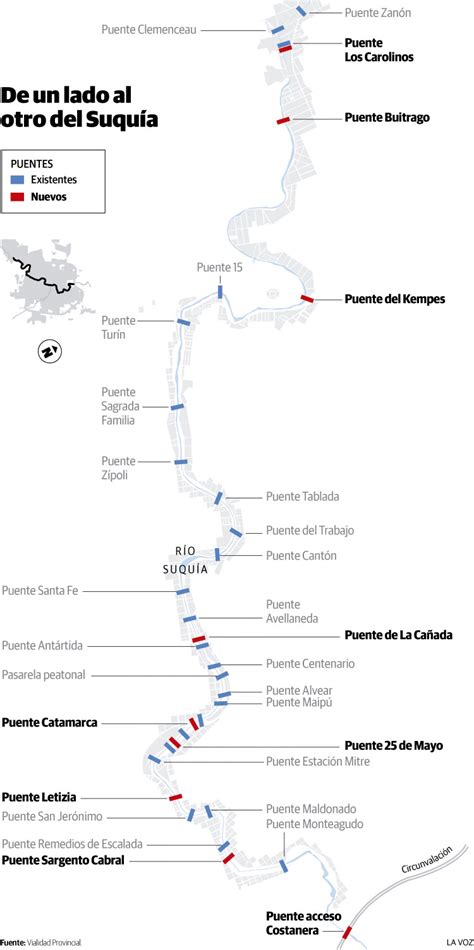 Con Dos Nuevos Puentes La Ciudad Suma Cruces A Su R O