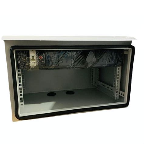 Mild Steel Gray 6U Wall Mount Networking Server Rack 8kg Storage