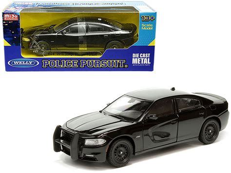 2016 Dodge Charger Pursuit Police Interceptor Black Unmarked Police Pursuit Series 124