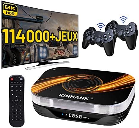 Kinhank Console de Jeux Rétro Intégrant 114 000 Jeux Classiques