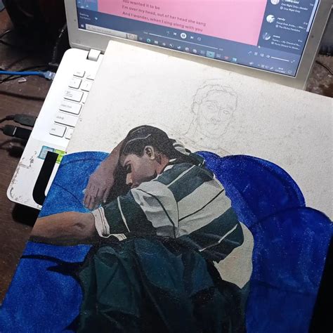 Working On Rocky Painting Rasaprocky